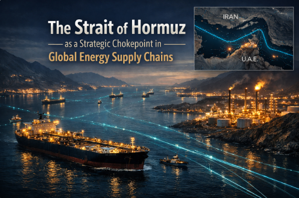 The Strait of Hormuz as a Strategic Chokepoint in Global Energy Supply Chains